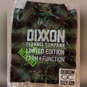 DIXXON Gravity Coffee Limited Edition Flannel -- Mens XL
